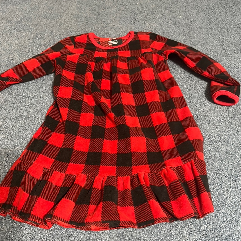 Red and Black flannel pajamas!